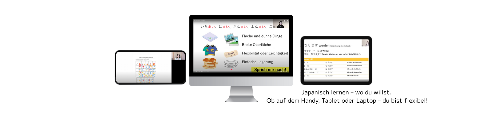 Japanisch lernen – wann und wo du willst